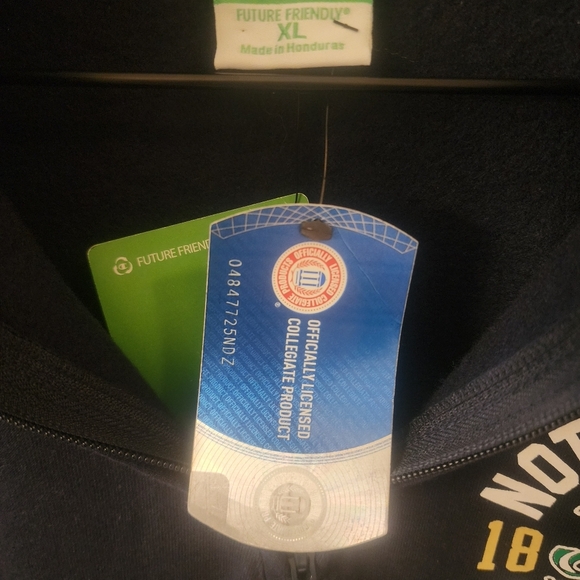 Notre Dame Fighting Irish Champion Eco Fleece Jacket Mens sz XL - Picture 4 of 7